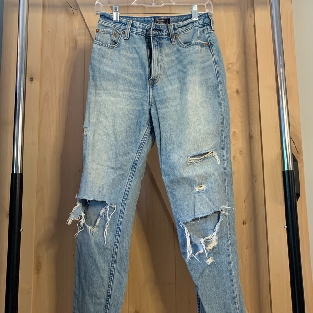 Abercrombie & Fitch Distressed Jeans.